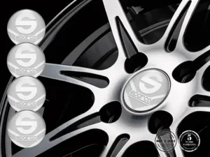 Sparco Édition Autocollants Résine Étiquettes Roue de Luxe